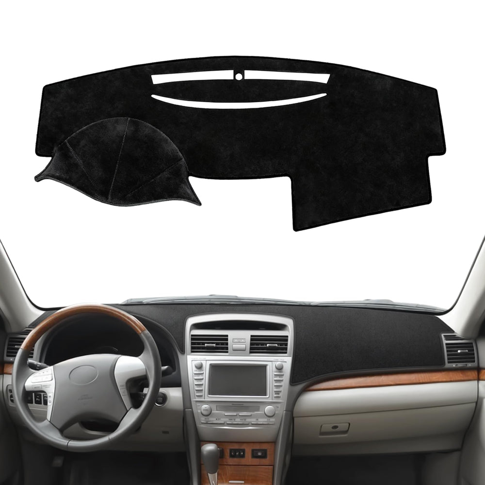 Bercicci front view dash cover showing neat fit and protection