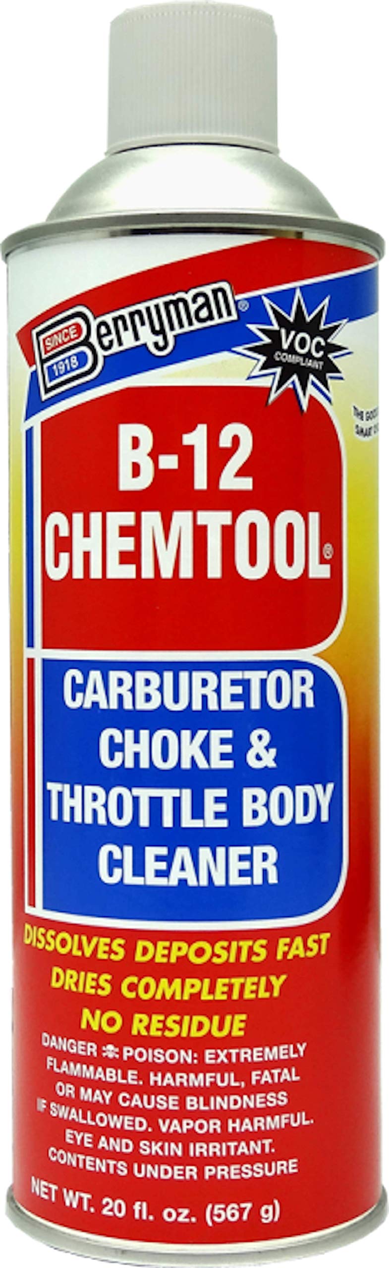 Berryman B-12 front packaging showing label and 20 oz benefit