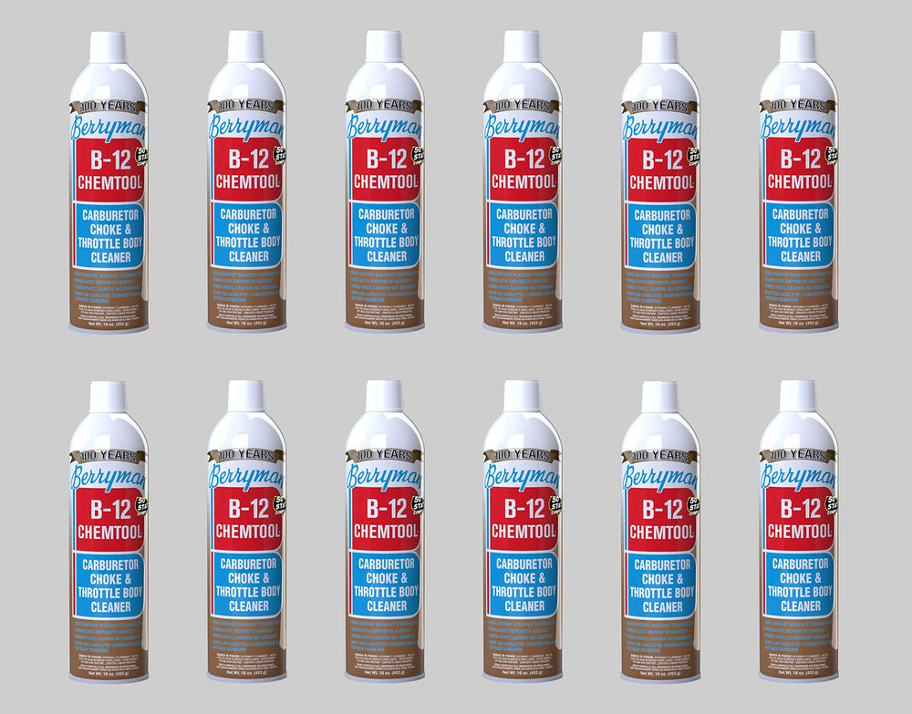 Berryman B-12 front label showing product name and uses for quick identification and correct purchase