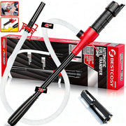 BestCosy front view red pump showing compact portability and quick access