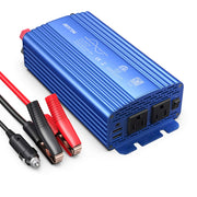 BESTEK front panel showing AC outlets and USB ports for convenient charging