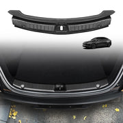 BestEvMod front view of rear bumper protector showing perfect fit and protection