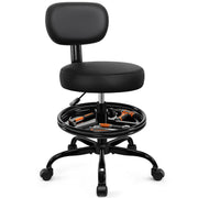 BestGlory front view of shop stool showing sturdy frame and seat comfort