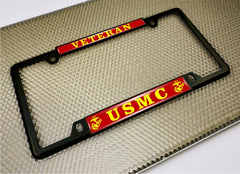 BestLicensePlateFrames rear view showing four mounting holes and two securing tabs for stability