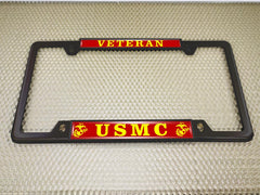 BestLicensePlateFrames installed on an SUV demonstrating patriotic display and clean fit