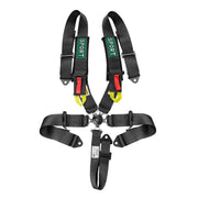 BESTZHEYU front harness view showing full five-point layout and secure fit