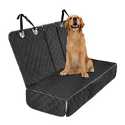 BESULEN front view of packaged black seat cover showing durable protection