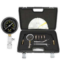BETOOLL complete compression tester kit front view showing components and case for easy diagnostics