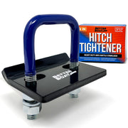 Better Boat front view of hitch tightener showing fit and stability benefit