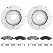 Betthand front brake kit packaging showing included rotors and pads enhancing durability