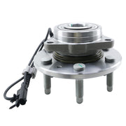 Betthand front hub assembly front view showing fitment and improved rotation