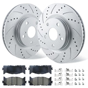 BETTHAND front packaging showing complete rotor and pad kit, quick install benefit