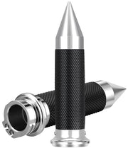 beyisi front view chrome grips showing sleek design and control benefit