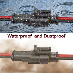bfxm assembled plug side view illustrating secure snap-on locking and fit