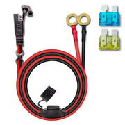 BFXM front SAE connector showing secure quick-connect and easy use