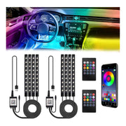 BFXM front packaging showing two LED strips and accessories, highlights easy setup