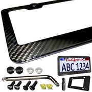 BGGTMO front view of carbon fiber frame showing premium finish and styling benefits