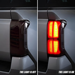 bgucar installed on Tacoma 2024 rear demonstrating sporty look and lens protection