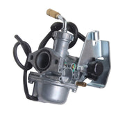 BH-Motor carburetor front view showing mounting points and benefits of easy fit