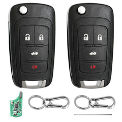 BHUMKEY front view flip key fob showing buttons and benefit quick access