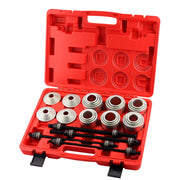 Bicos front view of full 28-piece kit showing organized sleeves and adapters for quick selection and efficiency