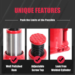 BIG RED saddle close-up with serrated surface for secure grip advantage