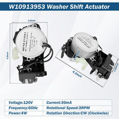BigHead actuator motor close-up highlighting reliable 120V synchronous motor