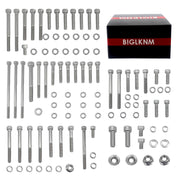 BIGLKNM front packaging showing 102-piece bolt kit and included parts for quick identification