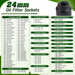 BILEKSU 32mm interior six-tooth profile close-up for secure, non-slip filter grip