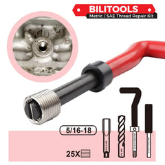 BILITOOLS HSS drill and tap detail demonstrating precise cutting edges