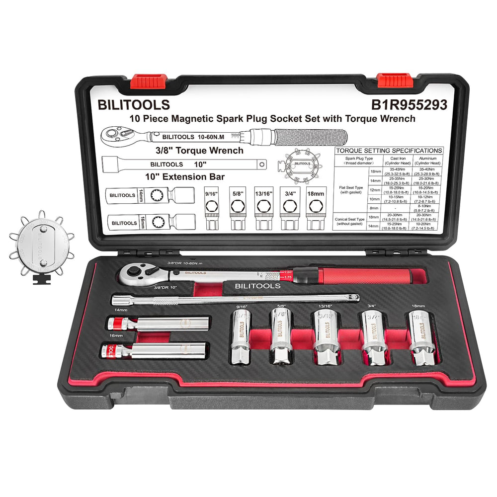 BILITOOLS front of kit showing organized case and included tools for quick identification