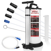 BILITOOLS front view of 9L extractor showing compact portable design and capacity