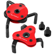 BILITOOLS front view of adjustable 3-jaw wrench set showing compact design and durability