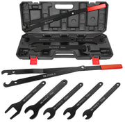 BILITOOLS kit overview front layout showing all wrenches and holder benefiting quick identification