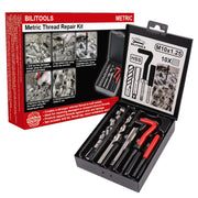 BILITOOLS open case showing organized M10x1.25 kit for quick access and portability