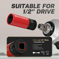 BILITOOLS rotatable nylon sleeve detail protecting wheel paint