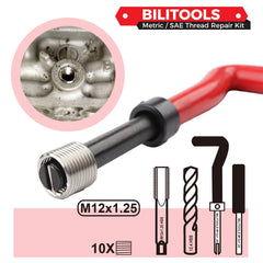 BILITOOLS 304 stainless helicoil inserts detailed for corrosion resistance