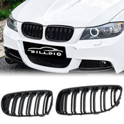 BILLDIO front grille full view showing sleek gloss black upgrade benefit