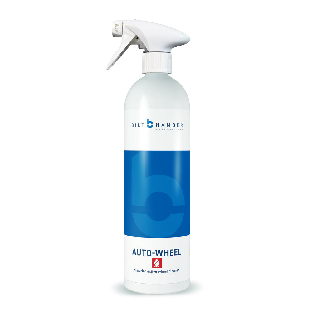 Bilt Hamber Auto-Wheel 1L bottle front view showing label and sprayer, easy handling