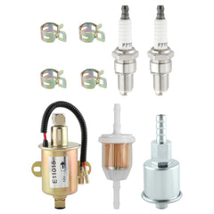 BioLion electric fuel pump close detail E11015 illustrating reliable fuel delivery benefit