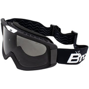 Birdz front view of Pelican OTG goggles showing sleek profile and fit benefits