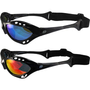 Birdz Seahawk front view with blue reflectech lenses showing glare reduction benefit