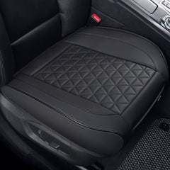 Black Panther full front seat cover view showing sleek protection and style