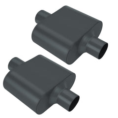 BLACKHORSE-RACING front view of pair showing compact bodies and aggressive look