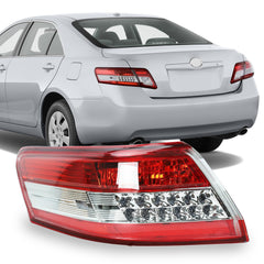 BLACKHORSE-RACING front view of tail light assembly, shows exact fit and improved appearance