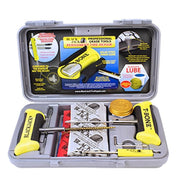 Blackjack truck repair kit case open showing tools and 35 plugs for quick organization