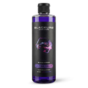 Blackline bottle front view showing 16oz JDM Squash and easy-pour cap benefit