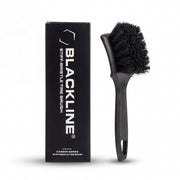 Blackline brush front view showing durable design and ready-to-clean benefit