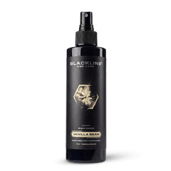 Blackline bottle front packaging showing label and clean design benefit