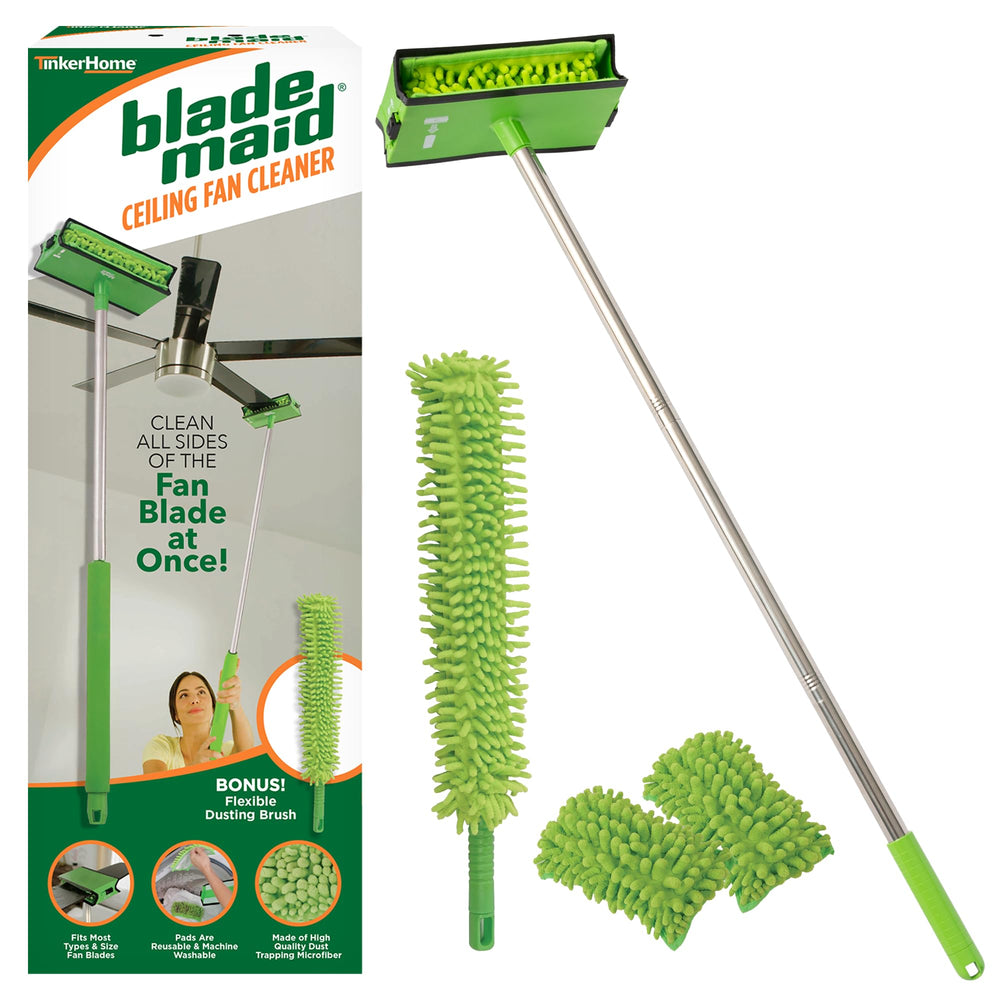Blade Maid front product view showing kit components and storage convenience